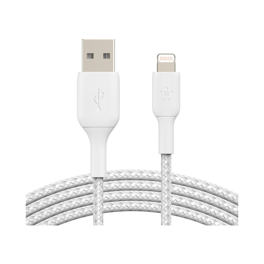 Belkin CAA002BT2MWH Lightning-kaapeli 2 m Valkoinen – 2