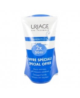 Uriage BARIÉDERM repairing hand cream pack 2 x 50 ml