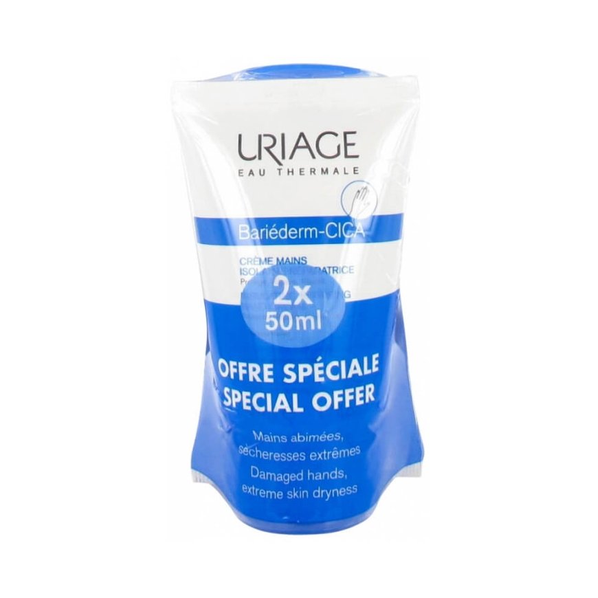 Uriage BARIÉDERM repairing hand cream pack