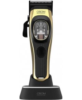 Professional hair clipper OSOM Professional PRIME Cordless Hair Clipper OSOMP01GOLD, gold color