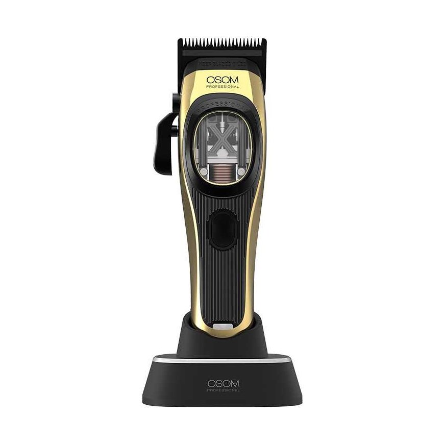 Professional hair clipper OSOM Professional PRIME Cordless Hair Clipper OSOMP01GOLD, gold color