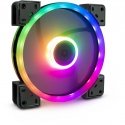 Inter-Tech Argus RGB-Fan Set RS-14 Kompiuterio korpusui Ventiliatorius 14 cm Juoda Inter-Tech Argus RGB-Fan Set RS-14 Kompiuterio korpusui Ventiliatorius 14 cm Juoda