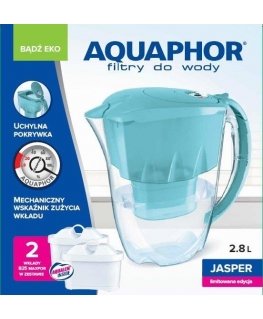 Aquaphor ĄSOTIS JASPER 2,8L SU 2 FILTRO KASEČIŲ RINKINIU B100-25/ MĖLYNAS