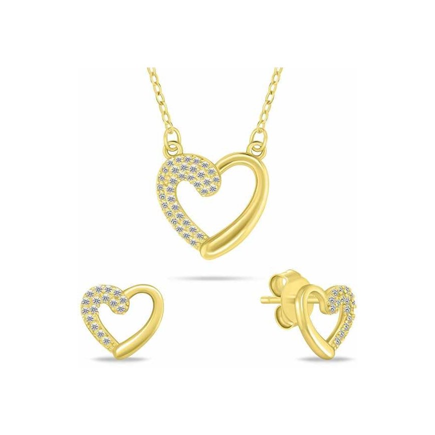 Brilio Silver Brilio Silver Charming gold-plated
