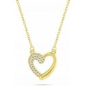 Brilio Silver Charming gold-plated jewelry set Hearts with zircons SET259Y (necklace, earrings) Brilio Silver Charming gold-plated jewelry set Hearts with zircons SET259Y (necklace, earrings)