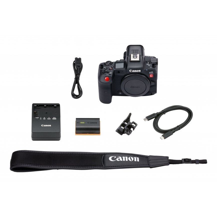 Canon EOS R5 C MILC-runko 45 MP CMOS 8192 x 5464 pikseliä musta – 5