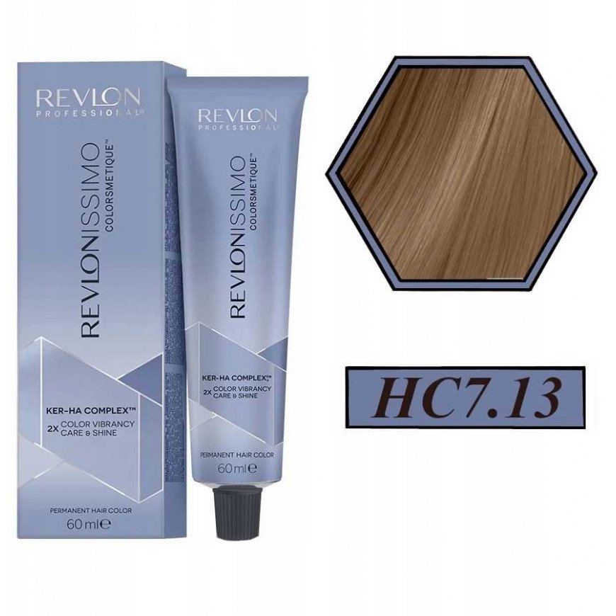 hiusväri Revlonissimo Colorsmetique High Coverage 7.13 60ml – 4