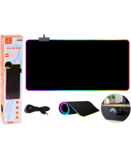 Lean Keyboard Mouse Pad with LED Lighting 40x90cm
