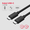 Unitek przewód USB Typ-C do USB Typ-C 3m