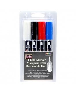 Marvy Uchida Chalk markers Marvy Bistro Chalk Marker 480-4C 4 pcs.