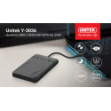 UNITEK HOUSING USB3.1 HDD / SSD SATA 6G UASP, Y-3036 UNITEK HOUSING USB3.1 HDD / SSD SATA 6G UASP, Y-3036
