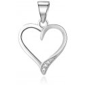 Beneto Gentle silver pendant Heart AGH634L Beneto Gentle silver pendant Heart AGH634L