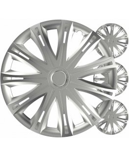 Versaco Car Hubs 4pcs Spark Silver 17" Color Box Set