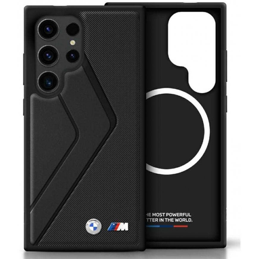 BMW Leather Oversized Stripes MagSafe Case