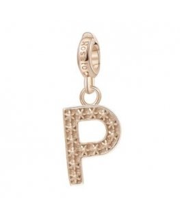 Rosato Bronze pendant letter "P" Storie RZ094