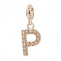 Rosato Bronze pendant letter "P" Storie RZ094 Rosato Bronze pendant letter "P" Storie RZ094