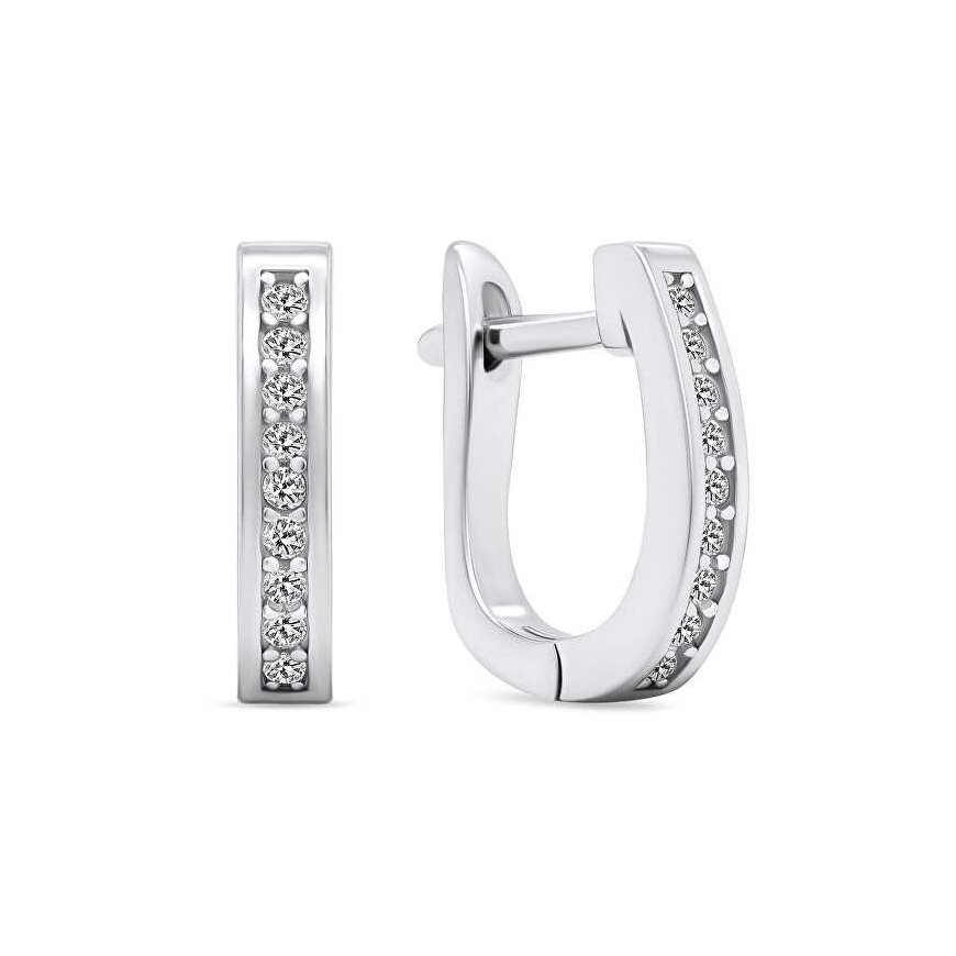 Brilio Silver Brilio Silver Beautiful silver earrings with zircons EA679W