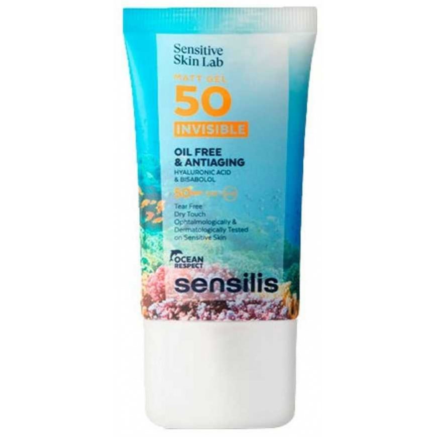 Sensilis Matt Gel Spf50 Invisible, 40 ml