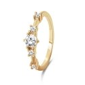 Brilio Silver Brilio Silver Charming gold-plated ring with zircons RI040Y Brilio Silver Brilio Silver Charming gold-plated ring with zircons RI040Y
