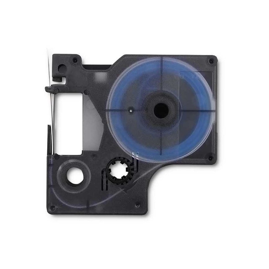 QOLTEC 50228 Kutisteputki DYMO D1/DM1:lle 9 mm x 1 5 m Valkoinen Musta – 2