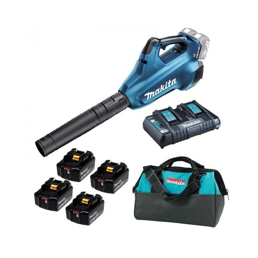 MAKITA Blower 2x18V 4x5.0Ah PODWÓJNA Charger + BAG DUB362PT4X – 2