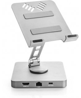Spacetronik Multi-port USB-C 11in1 Tablet Holder SPE-PB04