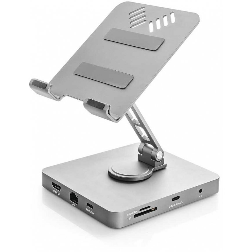 Spacetronik Multi-port USB-C 11in1 tablettipidike SPE-PB04 – 3