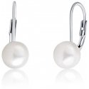 JVD Silver earrings with real pearls SVLE0476XD2P1 JVD Silver earrings with real pearls SVLE0476XD2P1