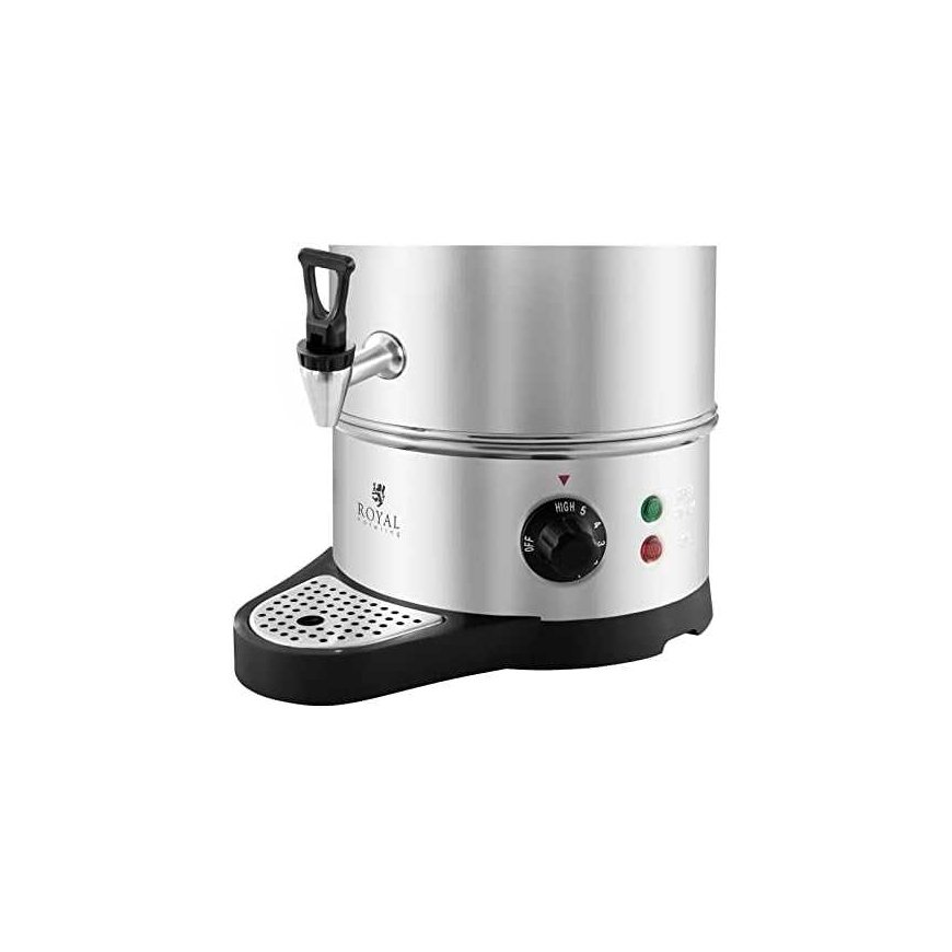 Kettle Royal Catering lämmitin tipparitilällä kuumalle vedelle, ruostumaton teräs 230V 10L