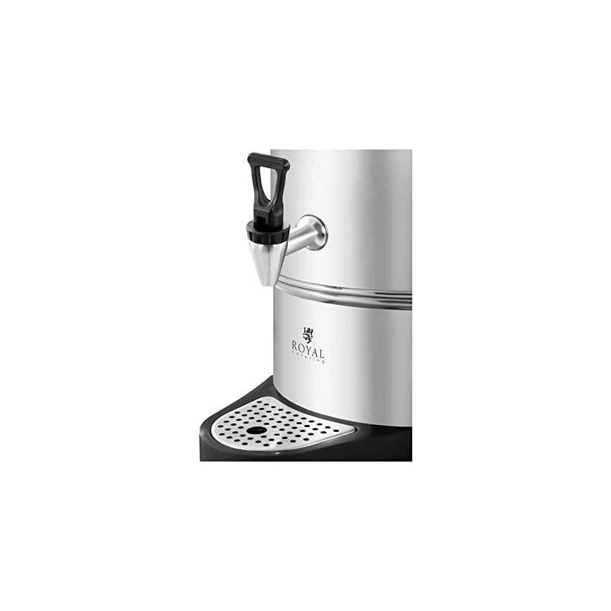 Kettle Royal Catering Warmer heater with drip grid for hot water, stainless steel 230V 10L – 3
