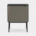 Brabantia 316043 roska-astia 33 L Suorakulmainen Platina Brabantia 316043 roska-astia 33 L Suorakulmainen Platina