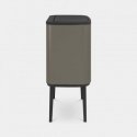 Brabantia 316043 урна для мусора 33 L Прямоугольный Платиновый Brabantia 316043 урна для мусора 33 L Прямоугольный Платиновый