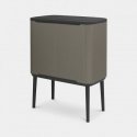 Brabantia 316043 atkritumu tvertne 33 L Taisnleņķa Platīns Brabantia 316043 atkritumu tvertne 33 L Taisnleņķa Platīns