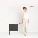 Brabantia 316043 урна для мусора 33 L Прямоугольный Платиновый Brabantia 316043 урна для мусора 33 L Прямоугольный Платиновый