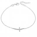 Benet Silver bracelet with cross AGB484 / 20 Benet Silver bracelet with cross AGB484 / 20