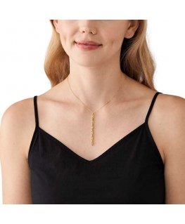 Michael Kors Fashion auksinis-plated necklace Astor Link MKC170700710