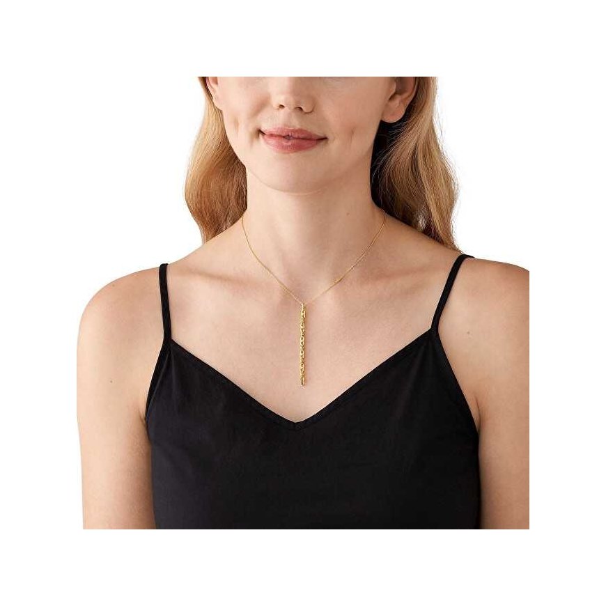 Michael Kors Fashion gold-plated necklace Astor Link MKC170700710