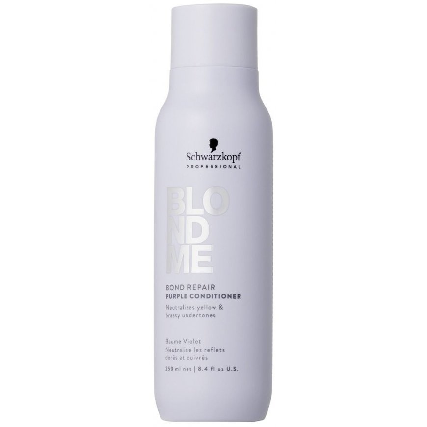 Schwarzkopf BLONDME BOND REPAIR violet conditioner