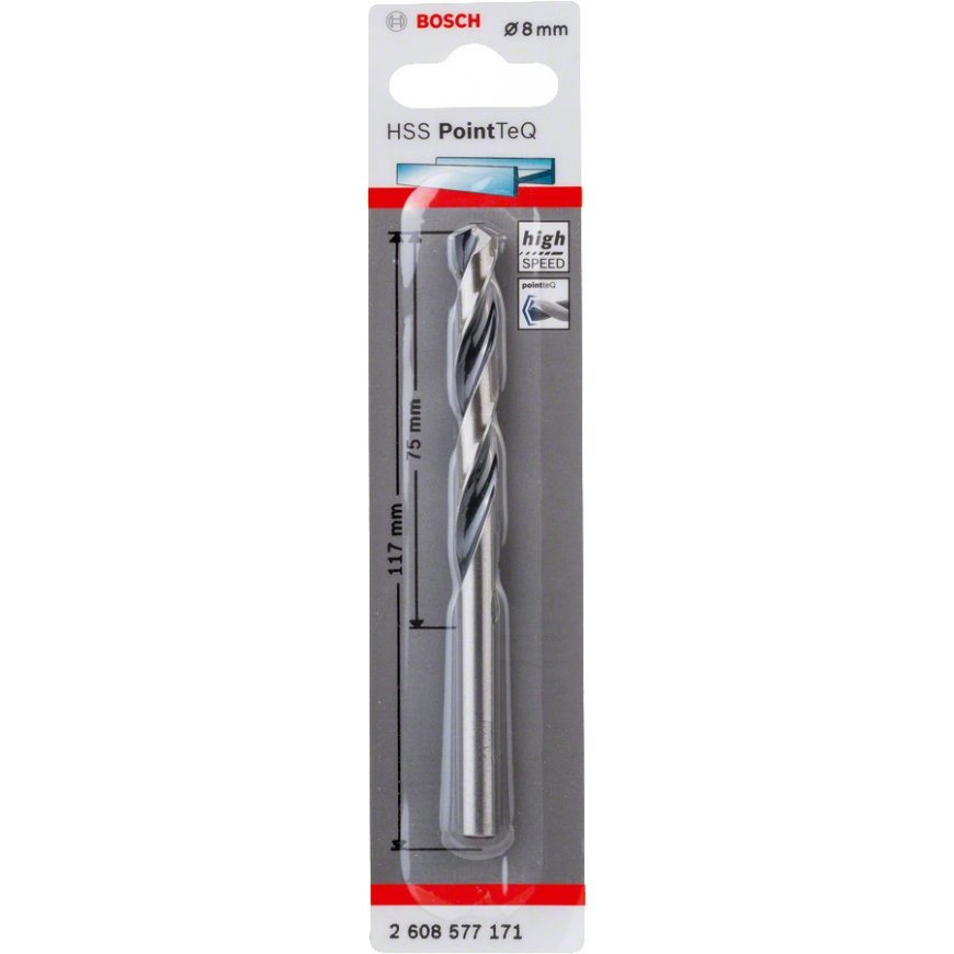 Bosch PointTeQ 8 x 75 x 117 mm , 1 gab. – 2