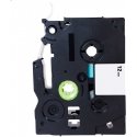 PRINTLINE compatible tape with Brother TZE-231, TZ-231, 12mm, black print/white backing