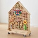 MASTERKIDZ Freestanding XXL Wooden House-Shaped Board MASTERKIDZ Freestanding XXL Wooden House-Shaped Board