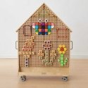 MASTERKIDZ Freestanding XXL Wooden House-Shaped Board MASTERKIDZ Freestanding XXL Wooden House-Shaped Board