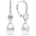 Brilio Silver Elegant silver earrings with pearls EA634W Brilio Silver Elegant silver earrings with pearls EA634W