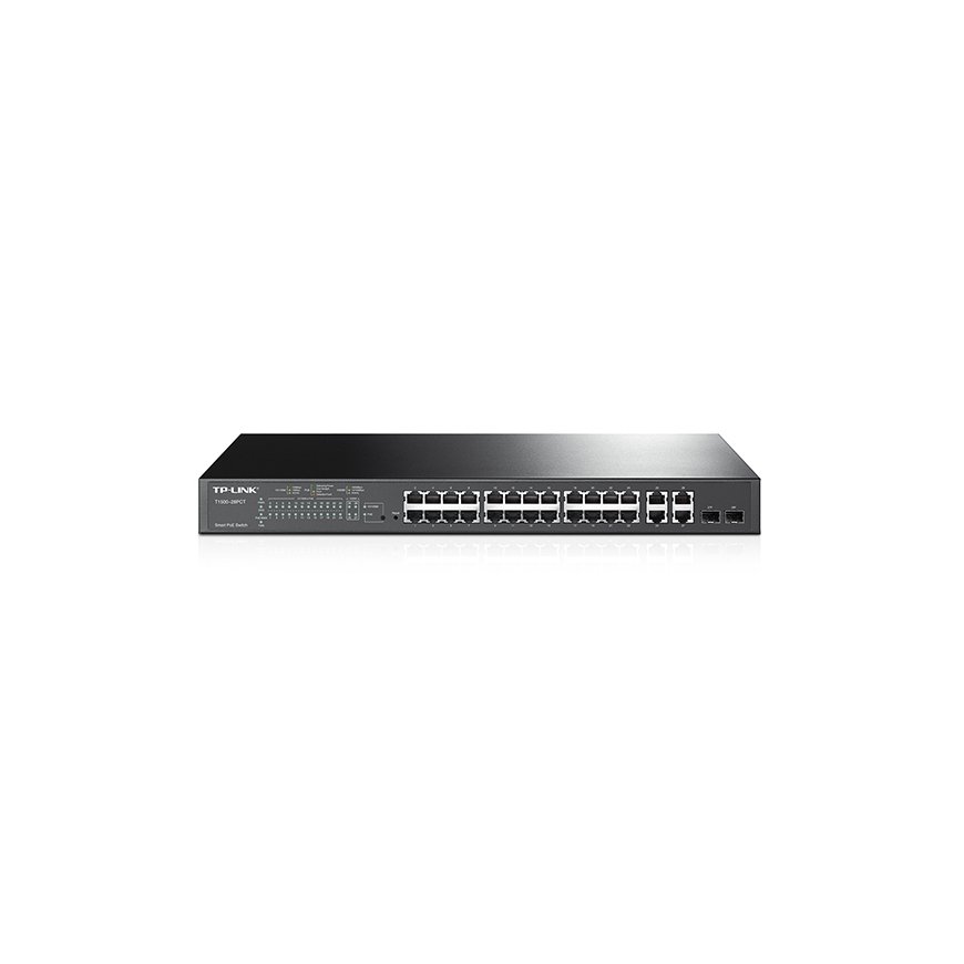 TP-Link T1500-28PCT tīkla pārslēgs Vadīts L2