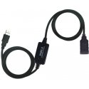 USB-kaapeli PremiumCord USB-A - USB-A 10 m musta (ku2rep10) USB-kaapeli PremiumCord USB-A - USB-A 10 m musta (ku2rep10)