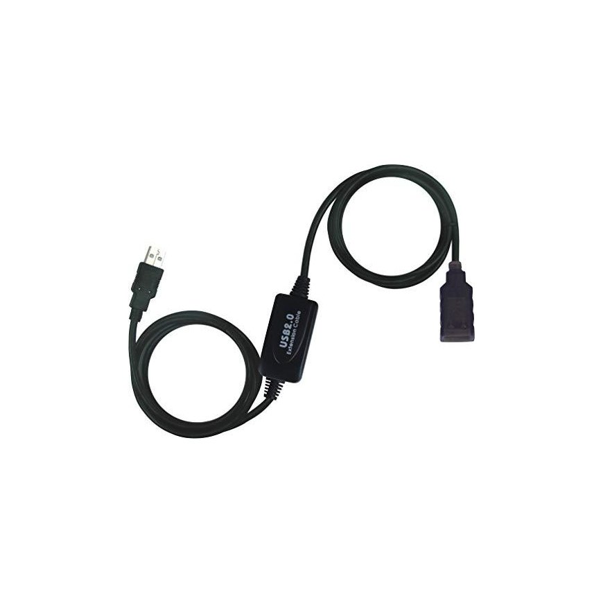 USB cable PremiumCord USB-A - USB-A 10 m Black (ku2rep10) – 2