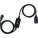 USB cable PremiumCord USB-A - USB-A 10 m Black (ku2rep10) USB cable PremiumCord USB-A - USB-A 10 m Black (ku2rep10)