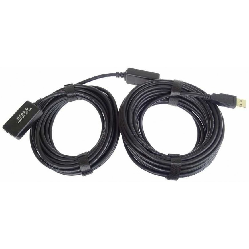 USB-kaapeli PremiumCord USB-A - USB-A 10 m musta (ku2rep10) – 3