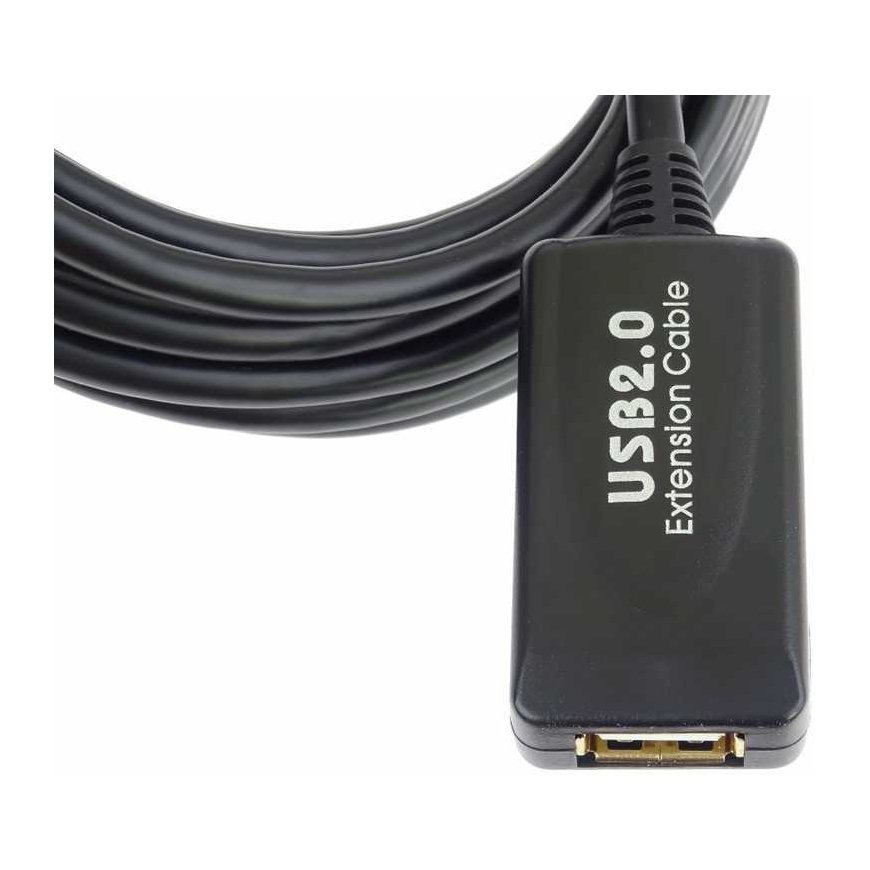 USB cable PremiumCord USB-A - USB-A 10 m Black (ku2rep10) – 4