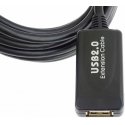 USB-kaapeli PremiumCord USB-A - USB-A 10 m musta (ku2rep10) USB-kaapeli PremiumCord USB-A - USB-A 10 m musta (ku2rep10)